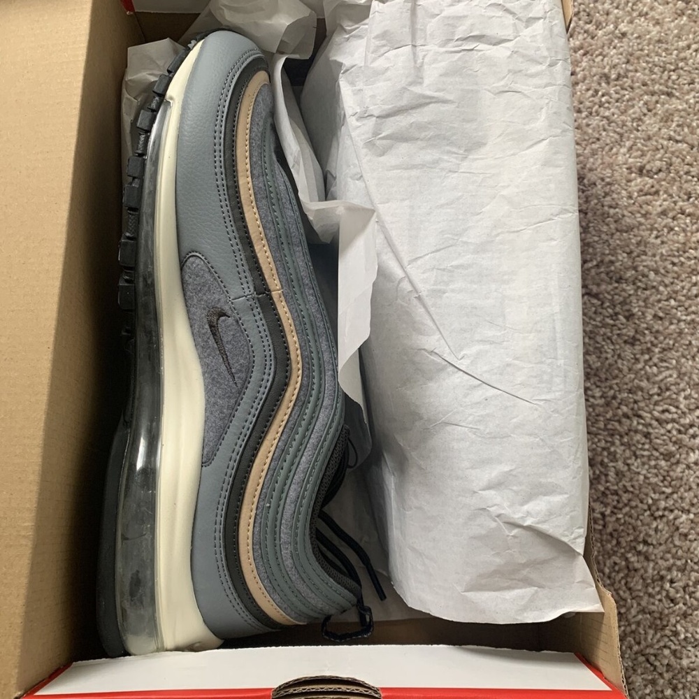 Size 12 .5- Nike Air Max 97 Premium | Cool Grey Mushroom